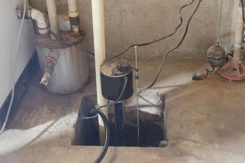 Basement Drainage Installation in Manchester, NH