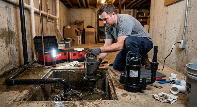 Sump Pump Plumbing in Tuscaloosa, AL
