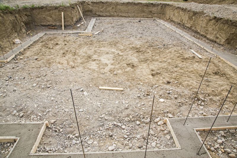 Foundation Excavation Site